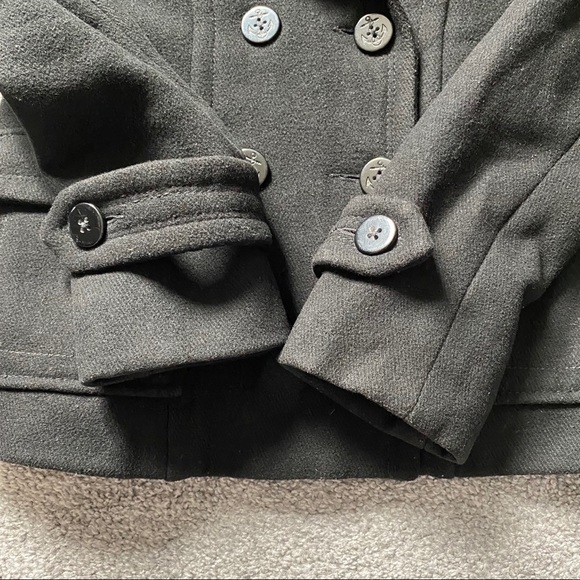 American Eagle Outfitters Heavy Black Pea Coats - Picture 6 of 12